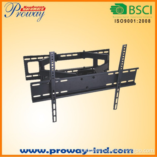 Dual Arm 90 degrees swivel tv wall mount for Plasma LCD LED TVs